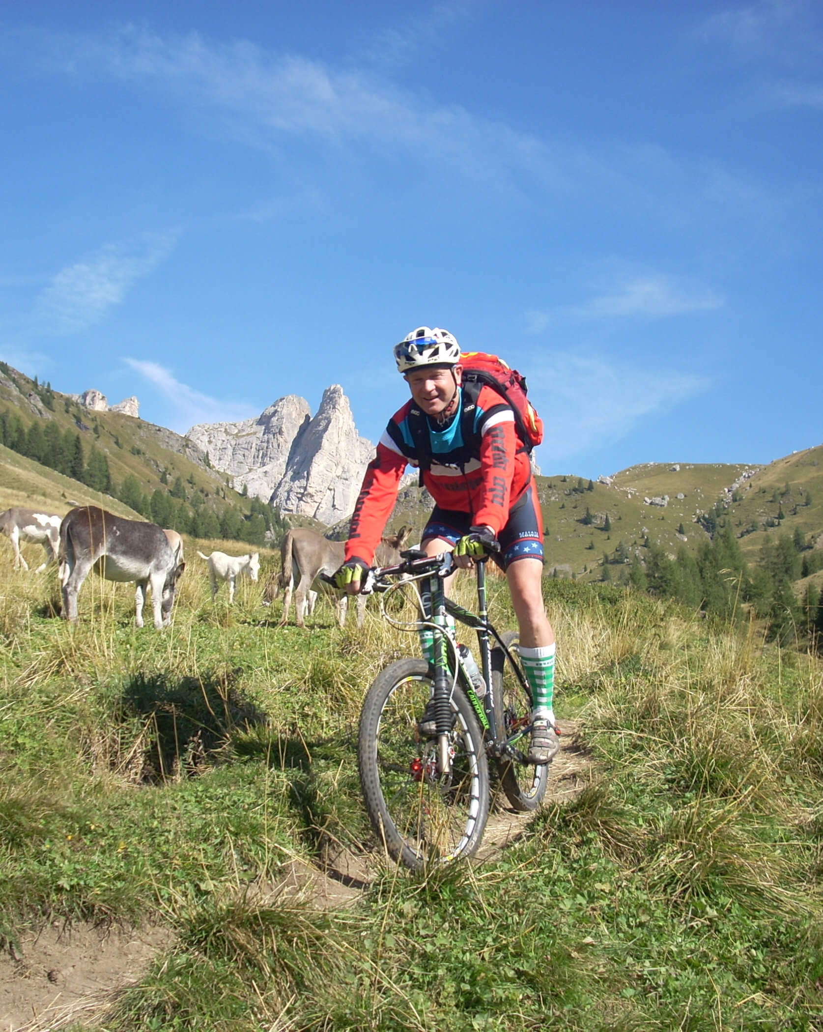Georg in bicicletta - Residenza Maximilian